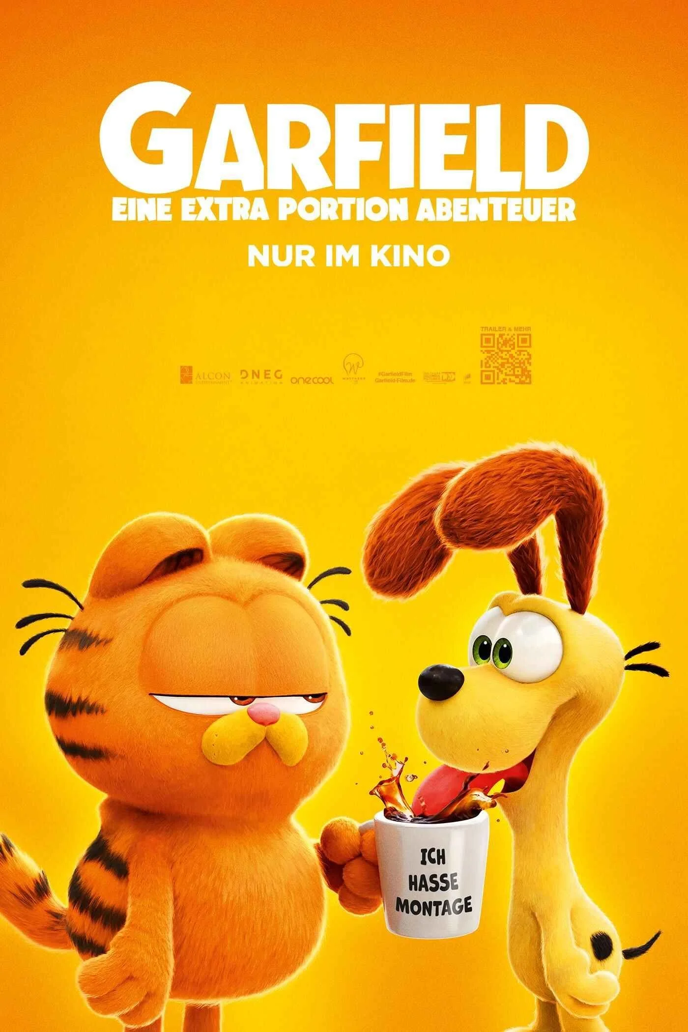 The Garfield Movie (2024) - Stream Animation movies with SMART IPTV IPTV service